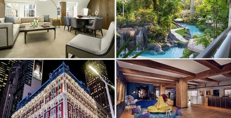Stunning pictures of the world’s most sought after hotels but the price may put you off