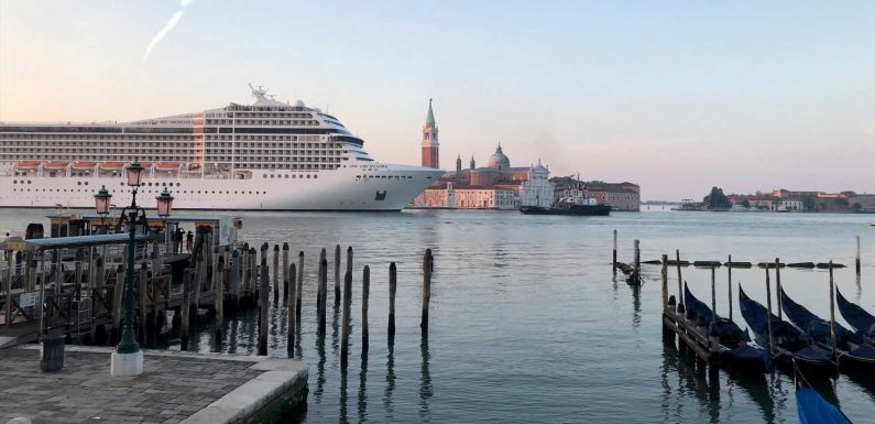 Venice welcomes massive MSC Orchestra cruise ship, reviving concerns about safety, overcrowding