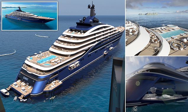 World's largest yacht unveiled – and you'll need £8m to stay on it