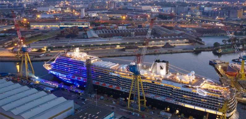 Holland America Line takes delivery of its latest Rotterdam