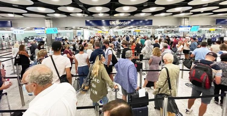 Passengers at Heathrow advised to ‘lie’ to avoid queues – ‘never seen anything like it’