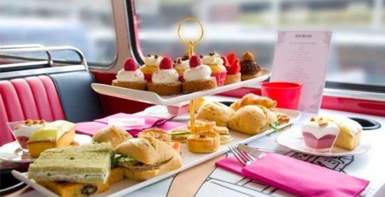 Sip and see the London sites on a gin-themed afternoon tea bus tour