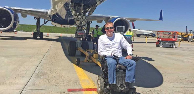 Airlines can secure personal wheelchairs in the cabin. Will they?