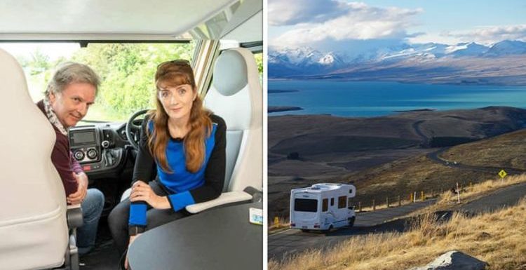 Caravan holidays: Merton and Webster fall in love with tiny ‘homey’ van – ‘it has a bar!’