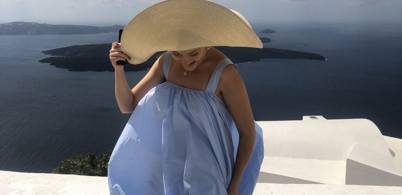 Reality of ‘influencer island’ Santorini – from selfie fails to wardrobe mishaps