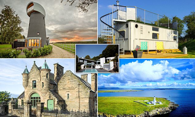 The 20 most unusual places to stay in Britain revealed