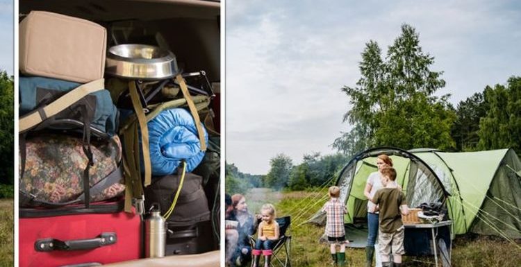 Campers’ tips on packing a car for a camping trip – ‘sacrifice a child!’