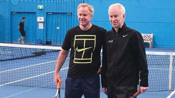 McEnroe brothers to play tennis match in Antarctica during cruise