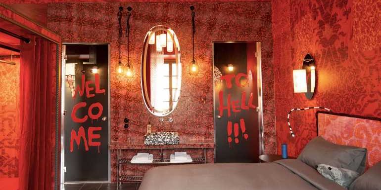 Heaven and hell clash at new Florence hotel