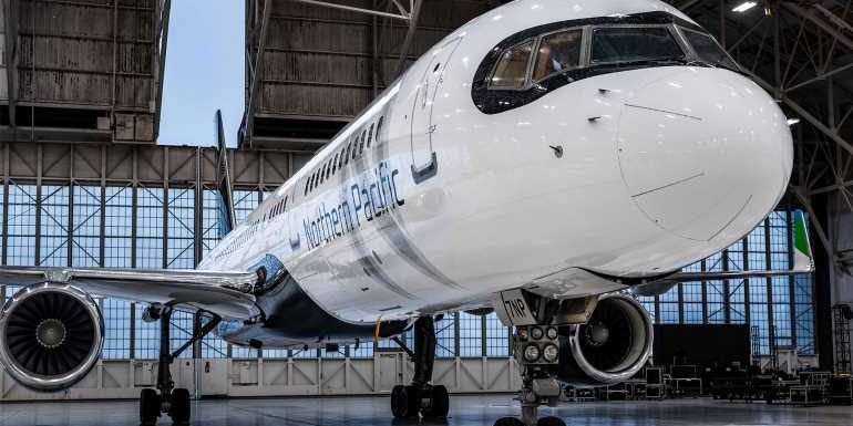 Northern Pacific Airways unveils livery