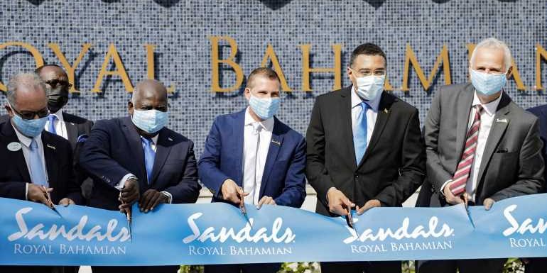 Sandals celebrates the reopening of Royal Bahamian in Nassau