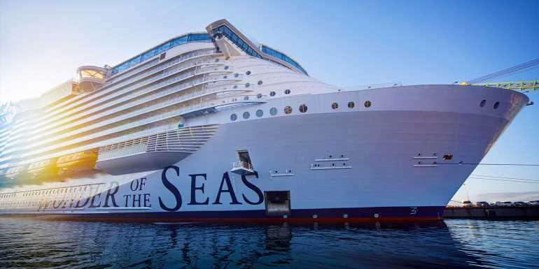 Wonder of the Seas delivered to Royal Caribbean