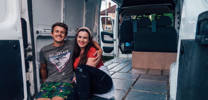 Couple convert old van into motorhome to live off grid – and visit 45 countries