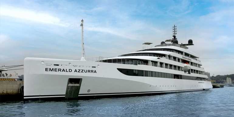 Emerald Cruises takes delivery of its first oceangoing ship