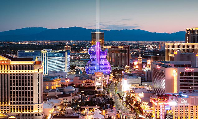 Guitar-shaped Hard Rock hotel to transform the Las Vegas Strip