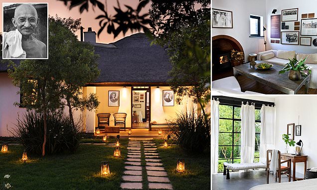 The house in Johannesburg where Gandhi lived is now a boutique hotel