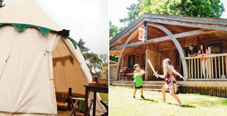 Enjoy a medieval glamping holiday or woodland stay at Warwick Castle for under £100