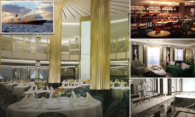 Renderings reveal the glamour of Cunard's new ship Queen Anne
