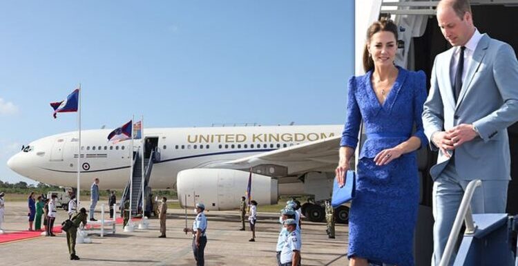 Royal plane: Inside Prince William and Kate’s swanky royal transport to Caribbean