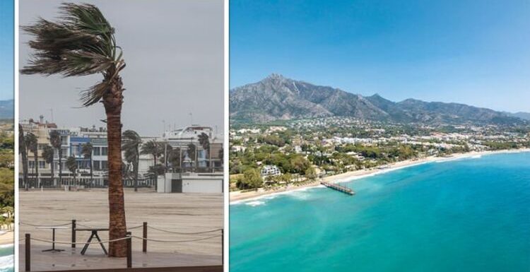 Spain holidays: Marbella reels from storm damage costing more than £569,000