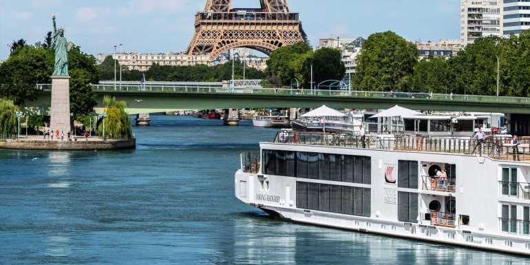 Viking Longships christened in Paris: Travel Weekly