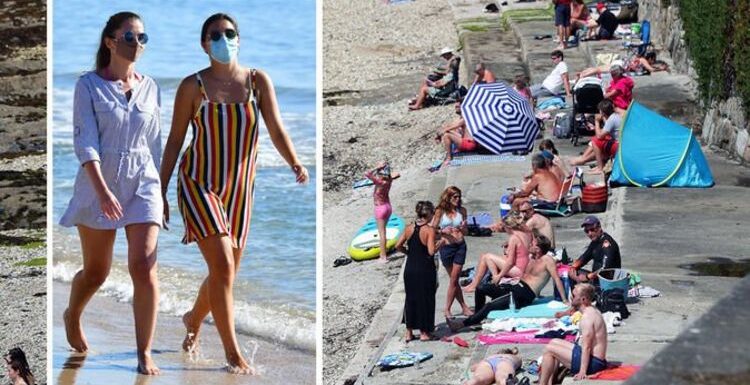 Cornwall council urges beach-goers to wear face masks as ‘Covid cases are HIGH’