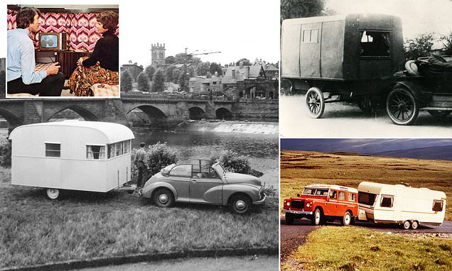 Fascinating book shows how UK caravans have transformed over 100 years