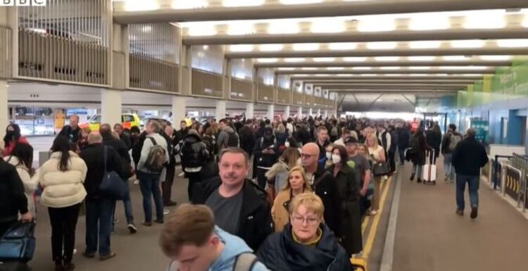 ‘I don’t think I’ve ever seen anything as bad’: Staff shortage chaos at Manchester Airport