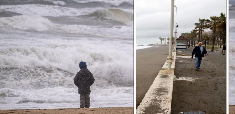 Spain holidays: Weather warnings issued for top Spanish destinations from today