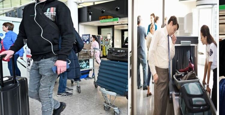 Travel chaos: Avoid queues with more than one security officer – line may be ‘slower’