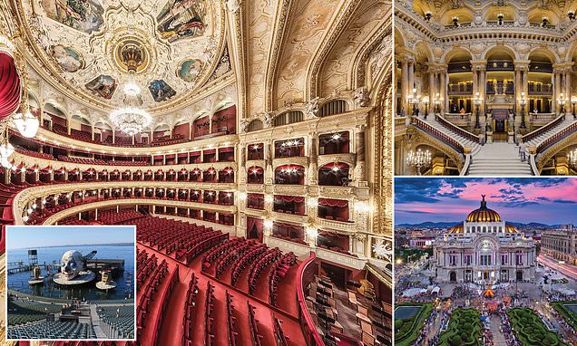 Beautiful new book reveals the world's most magical theatres
