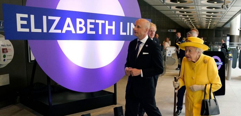 Commuters in stitches at silly typo on Elizabeth Line opening day