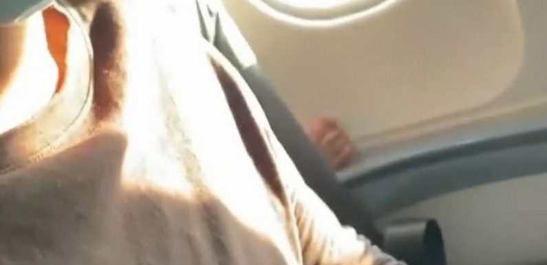 ‘Disgusting’ passenger puts bare foot on another person’s armrest during flight