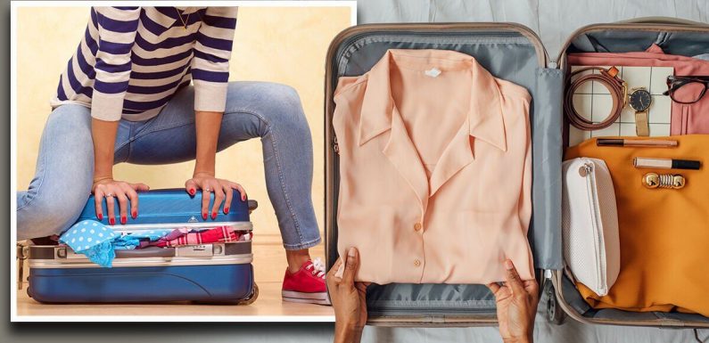 Travel hacks: 5 suitcase packing tricks to avoid paying extra for luggage