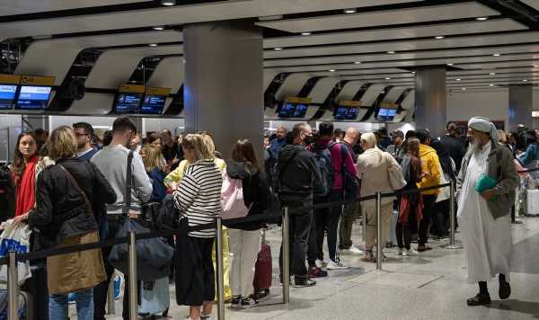 Brits stranded in Europe as hundreds of flights cancelled