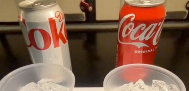 Cabin crew say they ‘hate’ it when passengers order Diet Coke on flights