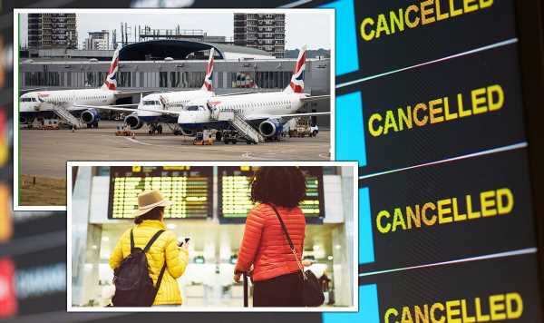 Flight cancellations IN FULL as more than 10,000 summer flights expected to be scrapped
