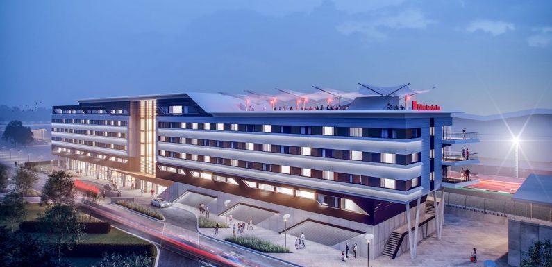 Hilton is opening a brand new Silverstone hotel with panoramic racetrack views