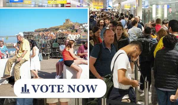 POLL: Would you rather have a UK holiday as airport chaos erupts?