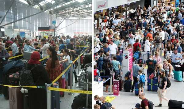 ‘Absolute rubbish’ Passengers rage as travel chaos blamed on Brexit