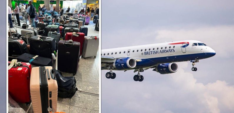 British Airways cancellations – top European holiday destinations affected