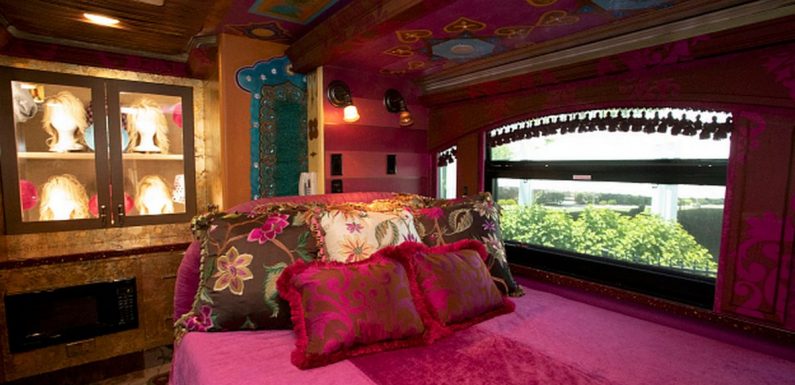 Country music fans can sleep in Dolly Parton’s tour motorhome this summer