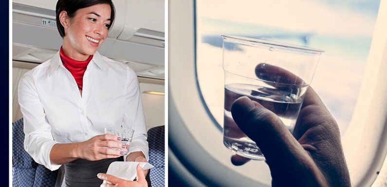 Flight attendant shares why water onboard ‘appears cloudy’-‘nothing to do with the water’
