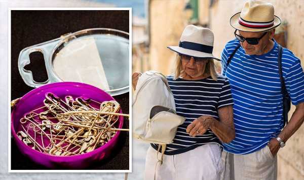 Holidaymakers can ‘discourage pickpockets’ using ‘small safety pin’ hack