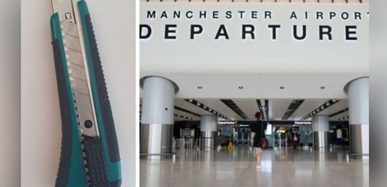 Manchester Airport passenger accidentally takes ‘six inch’ knife through security