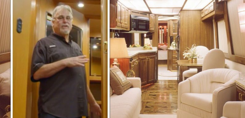 Million Pound Motorhomes: Inside ‘impressive’ £12million caravan with 14 TVs