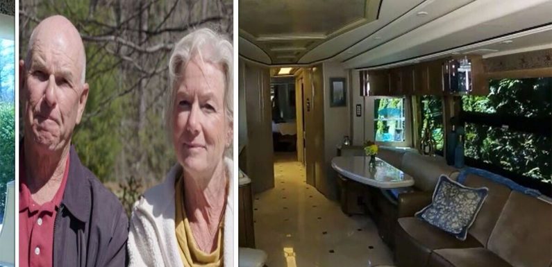 Million pound motorhomes: Married couple show off £1.6million ‘Rolling Ritz’