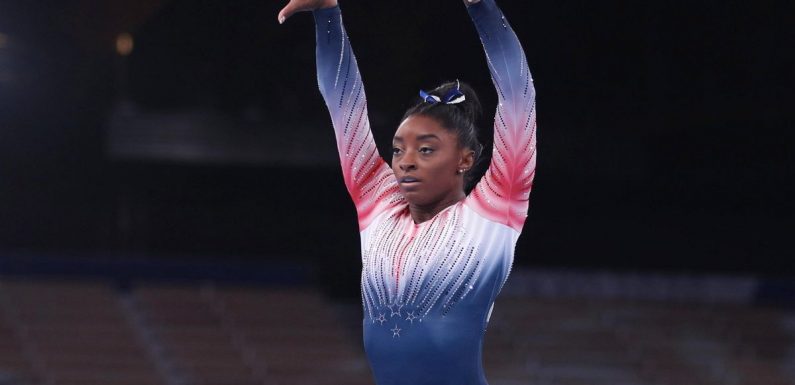 Olympian Simone Biles mistaken for child and offered colouring book on flight