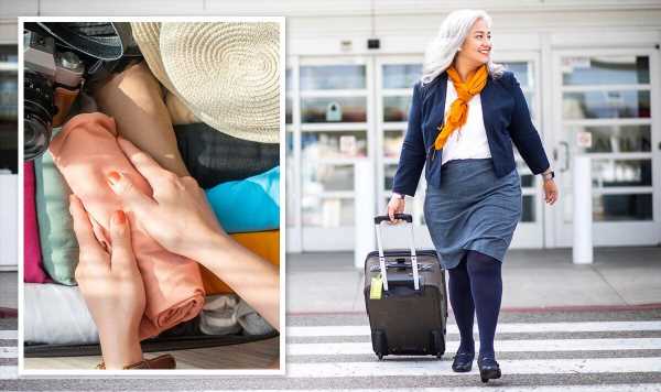 Flight attendant’s easy packing tip to fit ’12 to 14 days’ worth of clothes in a carry-on’