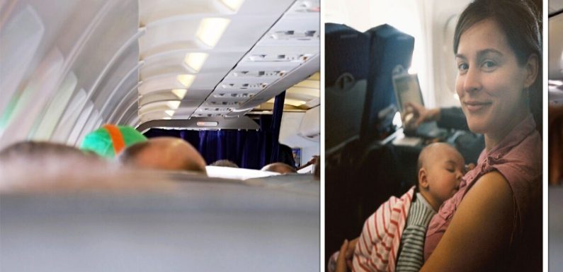 Fuming man rages as he loses plane seat to mother and baby – ‘So p**d’